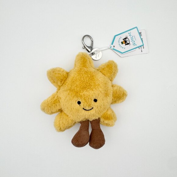 Cute Sun Key Chain Jellycat Plush Cute Gift New with Tags - Picture 2 of 4